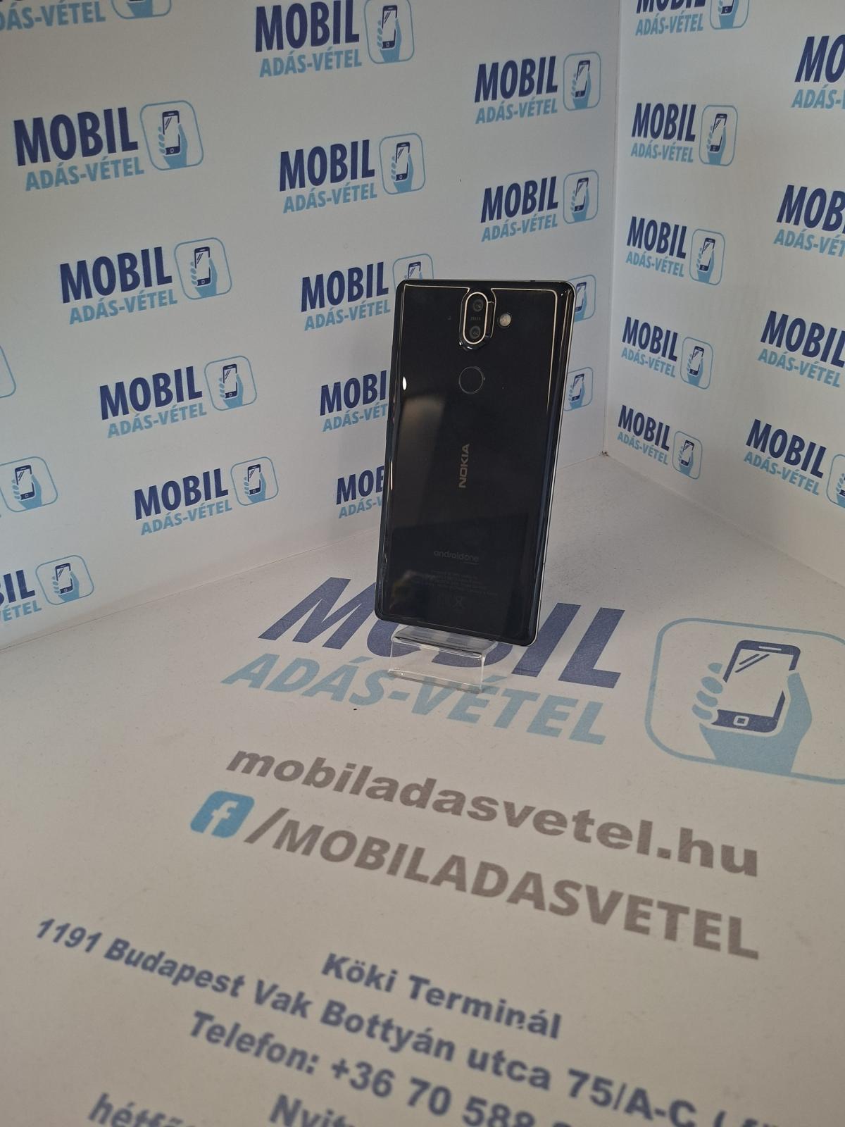 Nokia 8 Sirocco Kártyafüggetlen 128 GB, 12 hó garancia