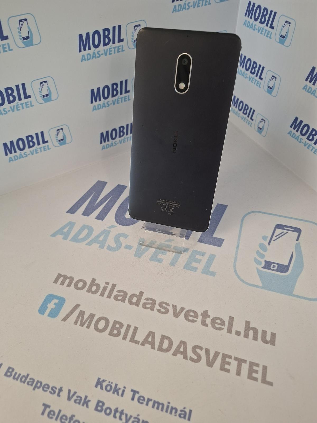Nokia 6 Kártyafüggetlen 64 GB, 12 hó garancia
