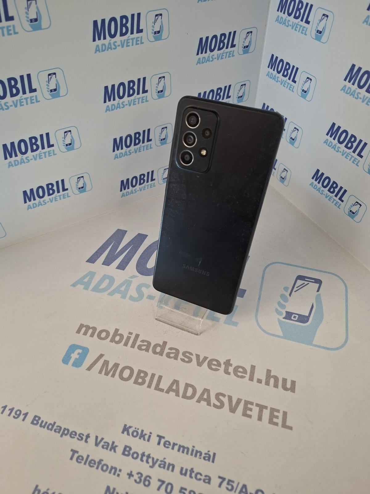 Samsung Galaxy A52 4G Kártyafüggetlen 128 GB 6 GB Ram, 12 hó garancia