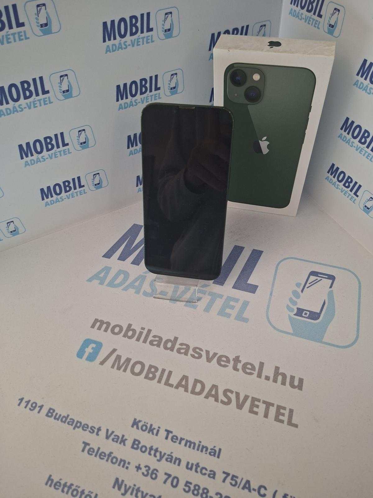 Apple iPhone 13 Kártyafüggetlen 256 GB, 12 hó garancia