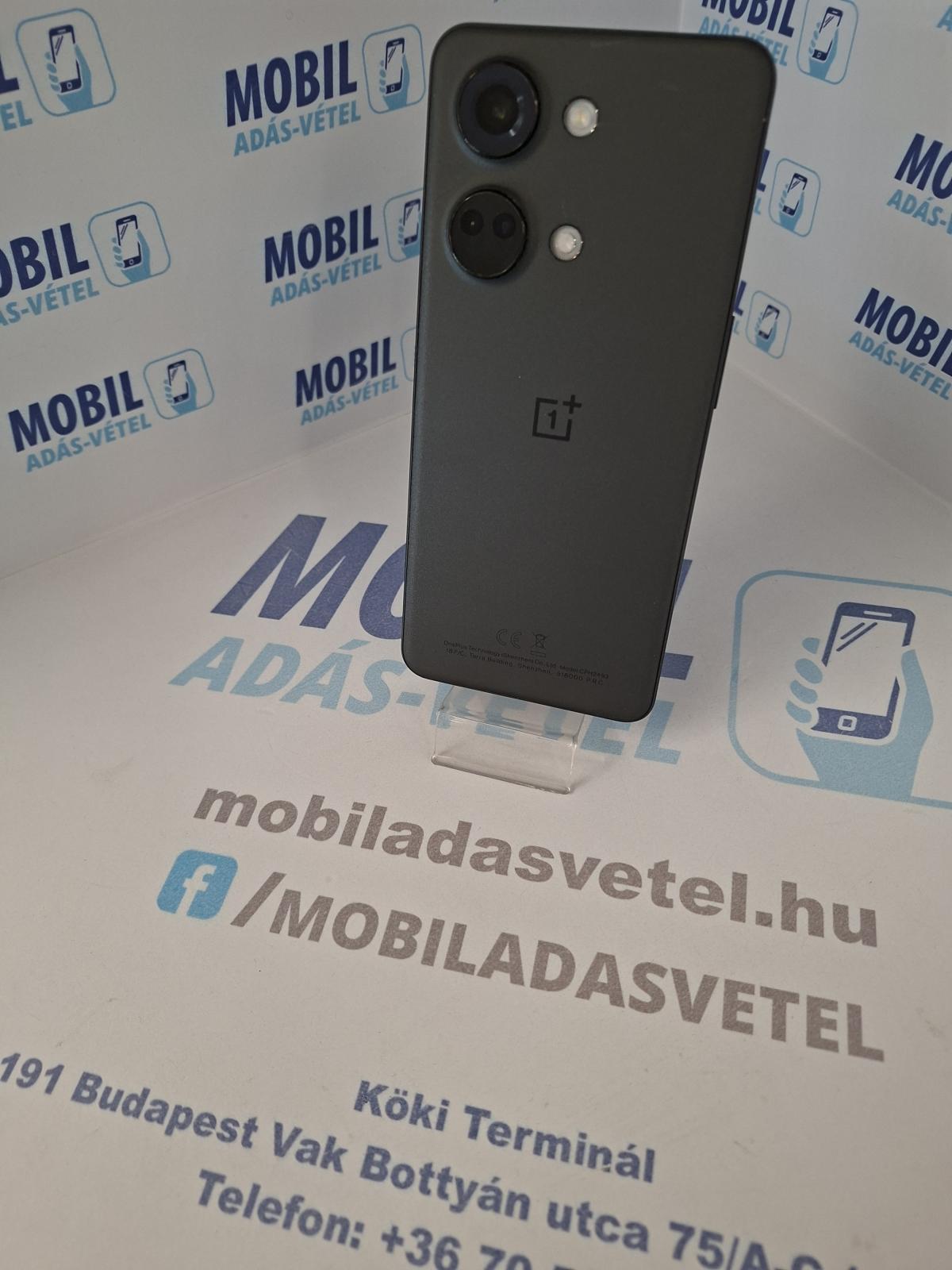 OnePlus Nord 3 5G Kártyafüggetlen 128 GB, 12 hó garancia