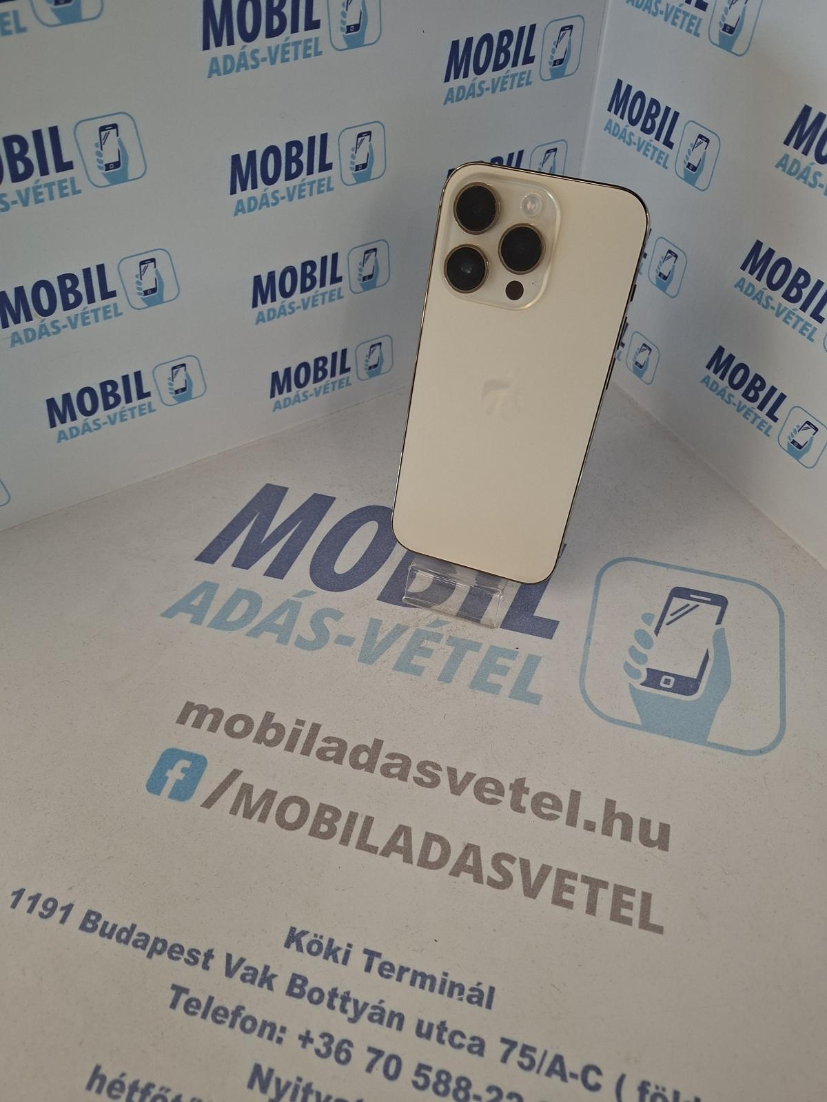 Apple iPhone 14 Pro Kártyafüggetlen 128 GB, 12 hó garancia