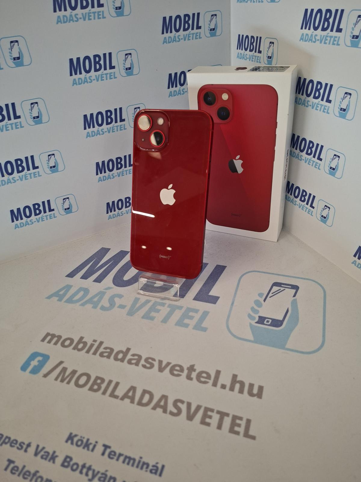 Apple iPhone 13 Kártyafüggetlen 128 GB, 12 hó garancia