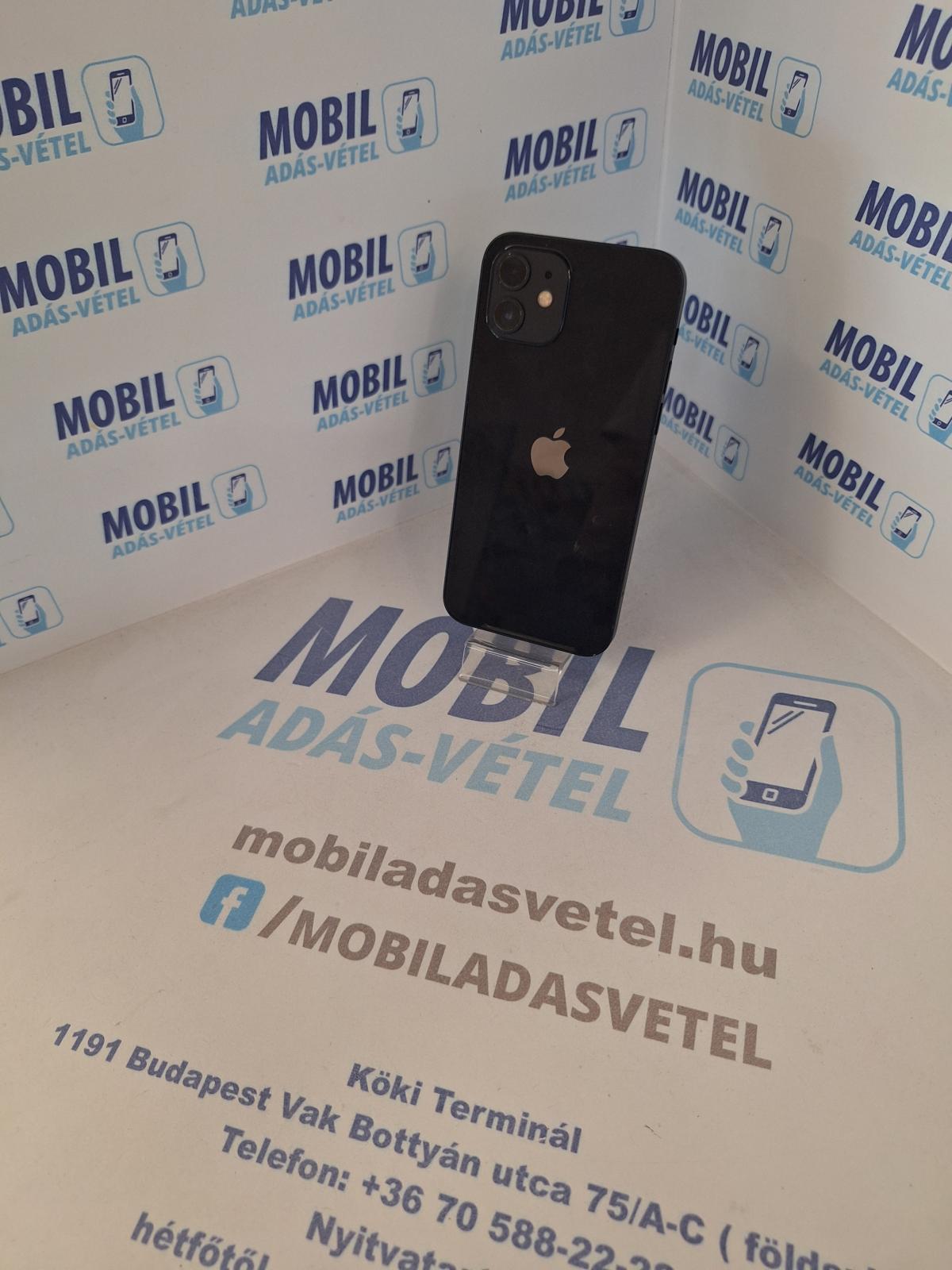 Apple iPhone 12 Kártyafüggetlen 128 GB, 12 hó garancia