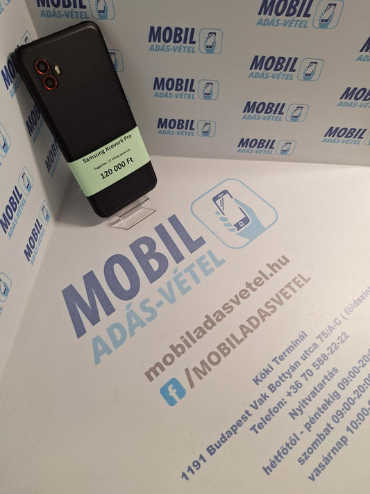 Samsung Galaxy Xcover6 Pro Kártyafüggetlen 128 GB, 12 hó garancia