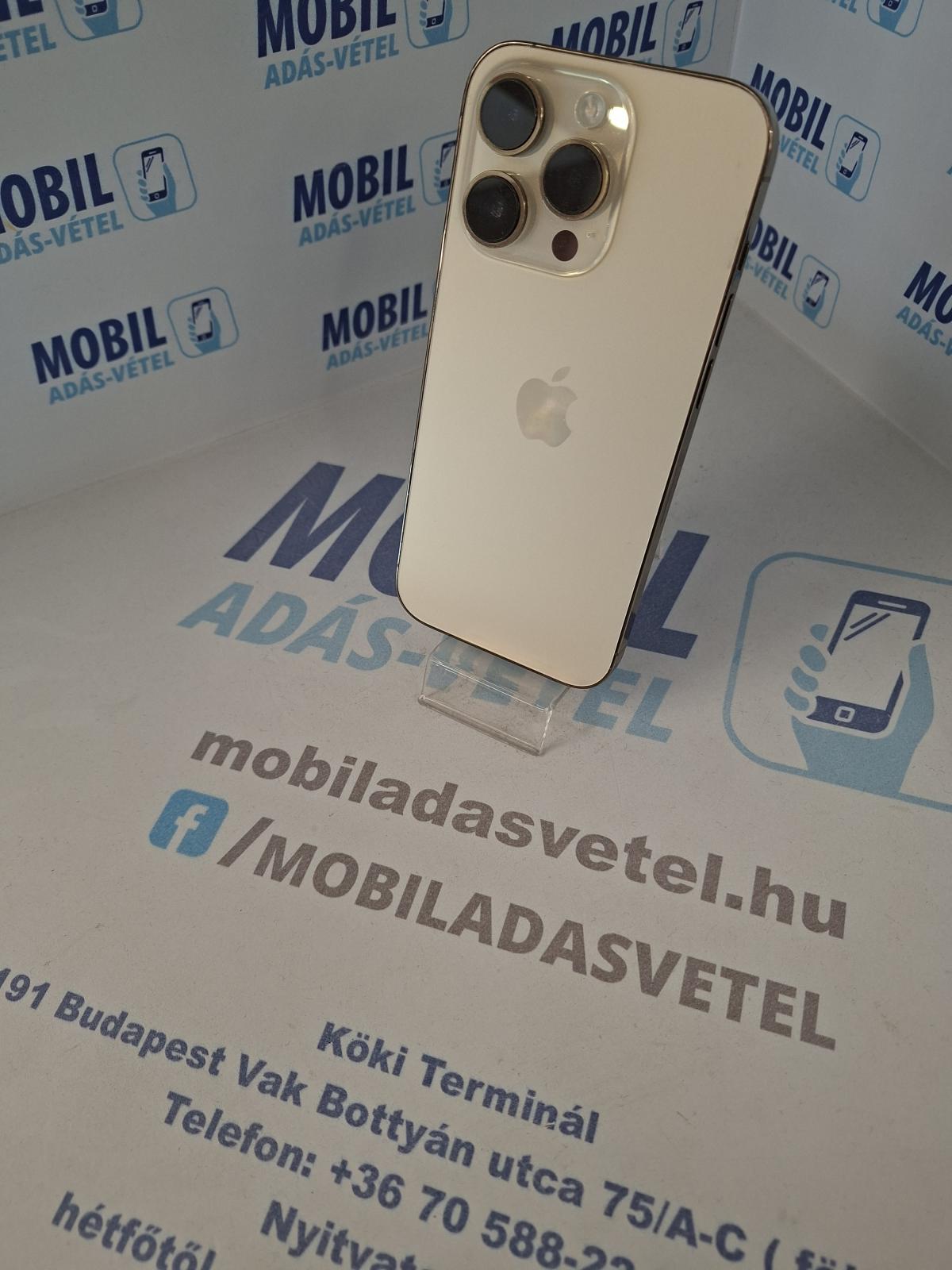 Apple iPhone 14 Pro Kártyafüggetlen 128 GB, 12 hó garancia