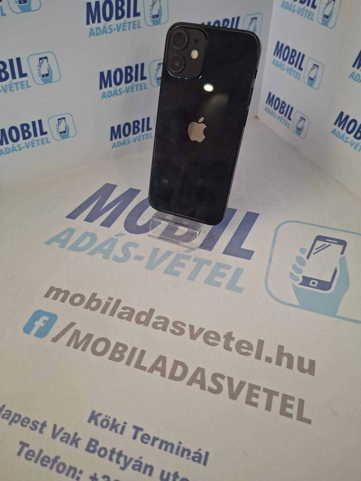Apple iPhone 12 mini Kártyafüggetlen 256 GB, 12 hó garancia