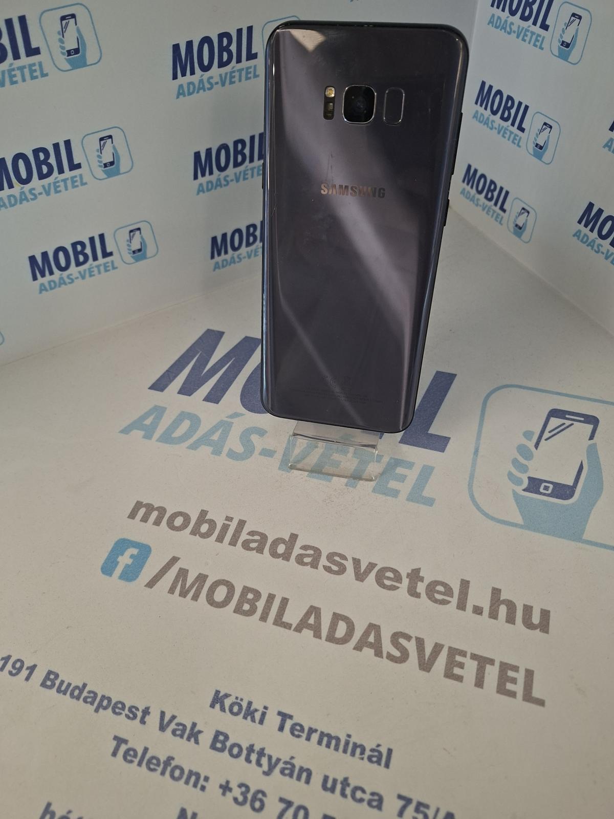 Samsung Galaxy S8+ Kártyafüggetlen 64 GB, 12 hó garancia