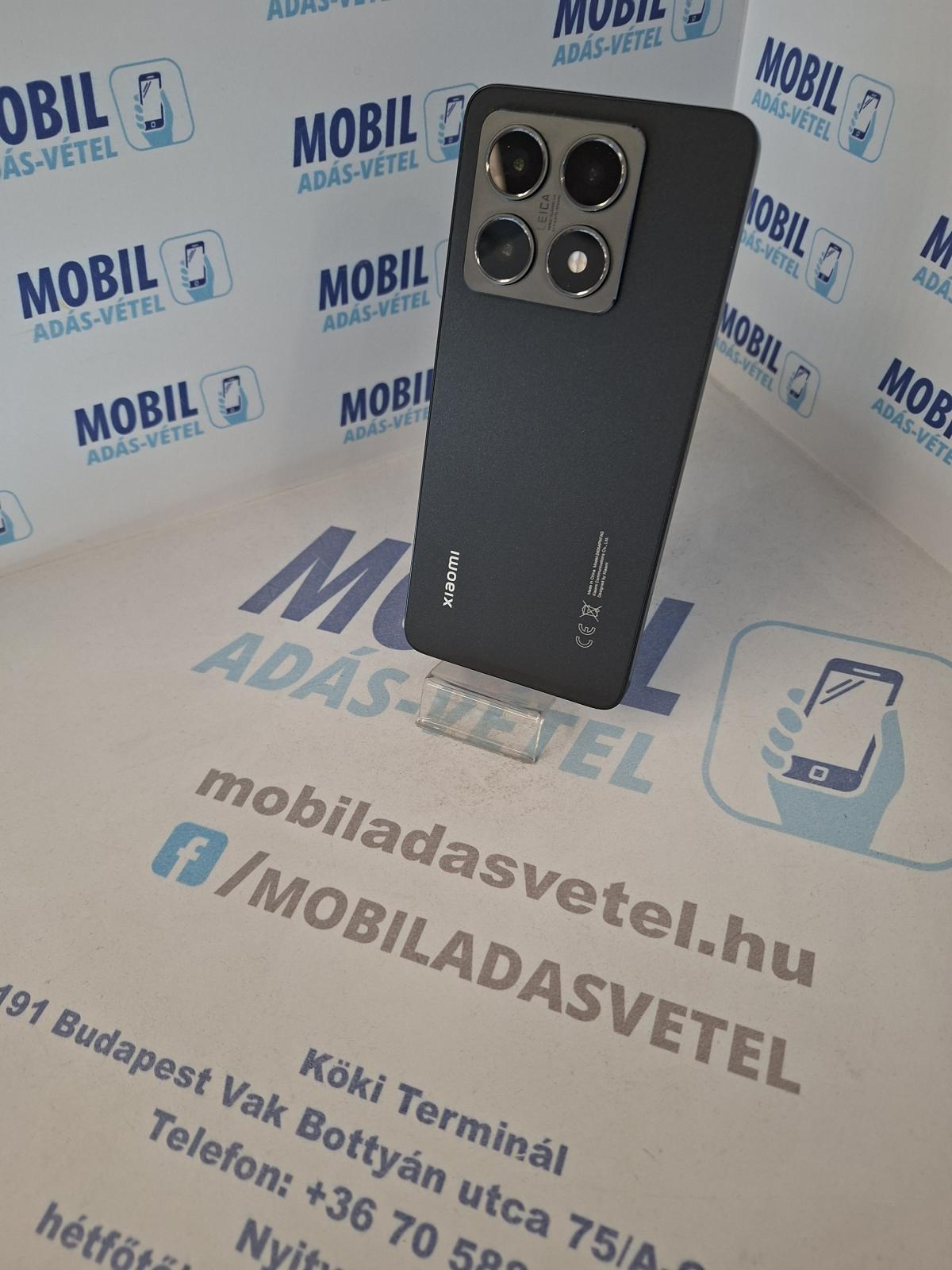 Xiaomi 14T Kártyafüggetlen 256 GB 12 GB Ram, 12 hó garancia