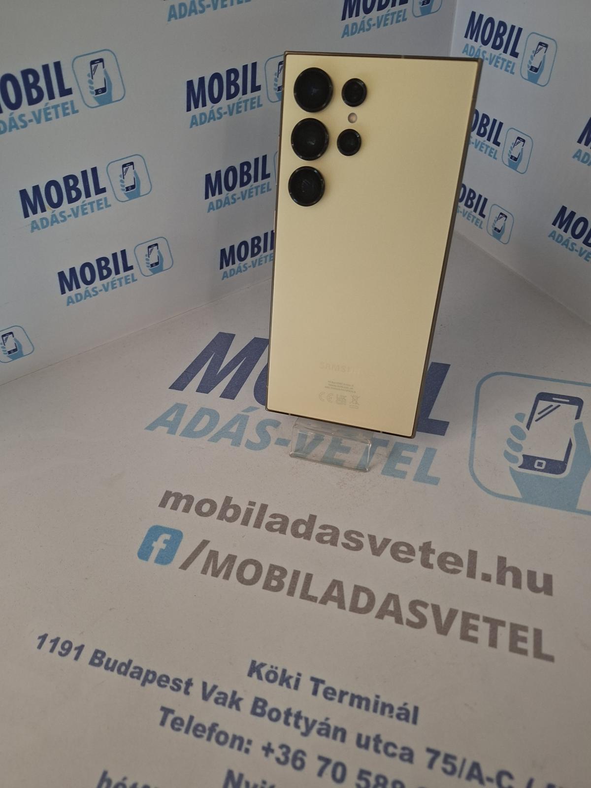 Samsung Galaxy S24 Ultra Kártyafüggetlen 256 GB, 12 hó garancia