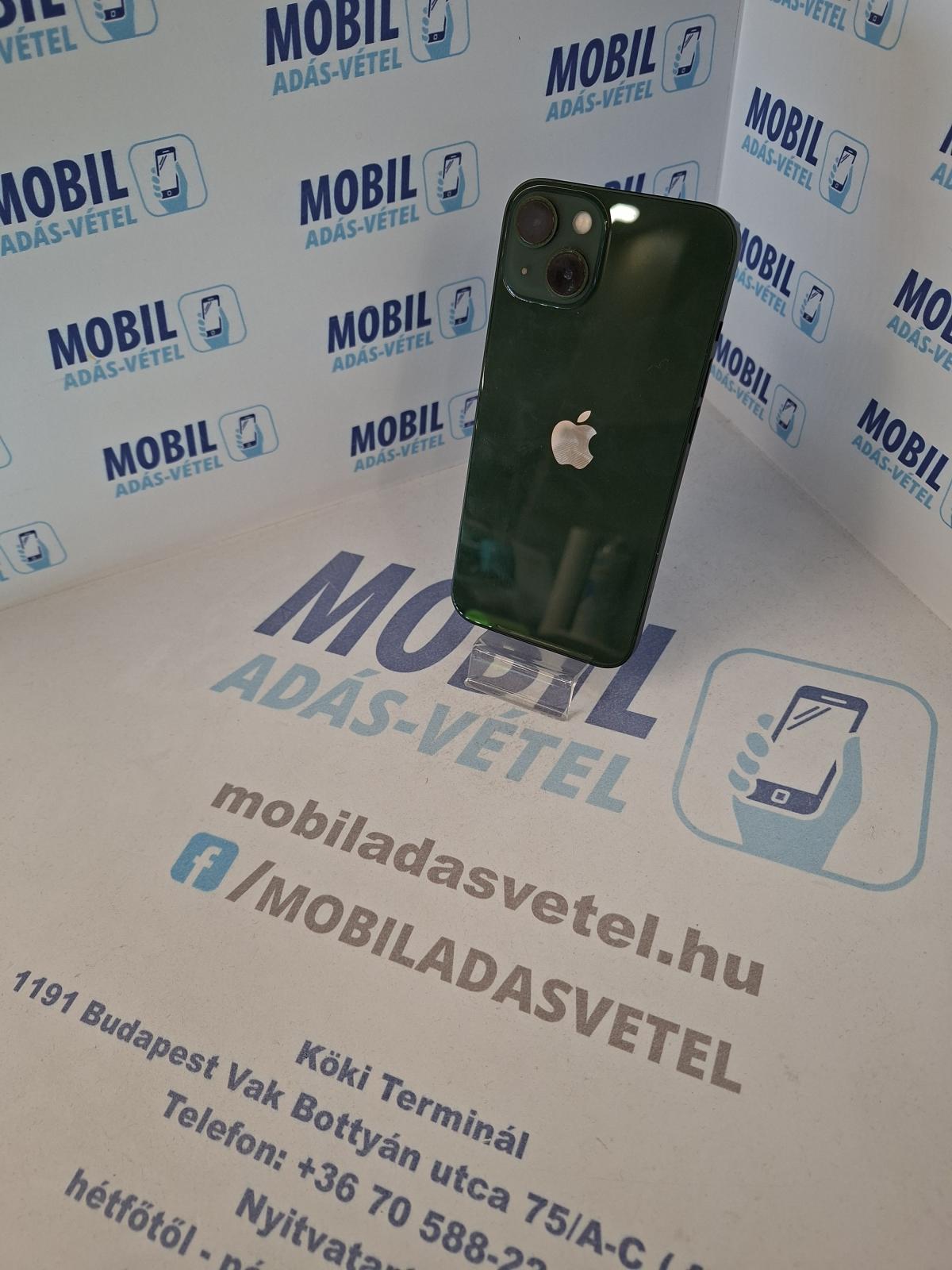 Apple iPhone 13 Kártyafüggetlen 128 GB, 12 hó garancia