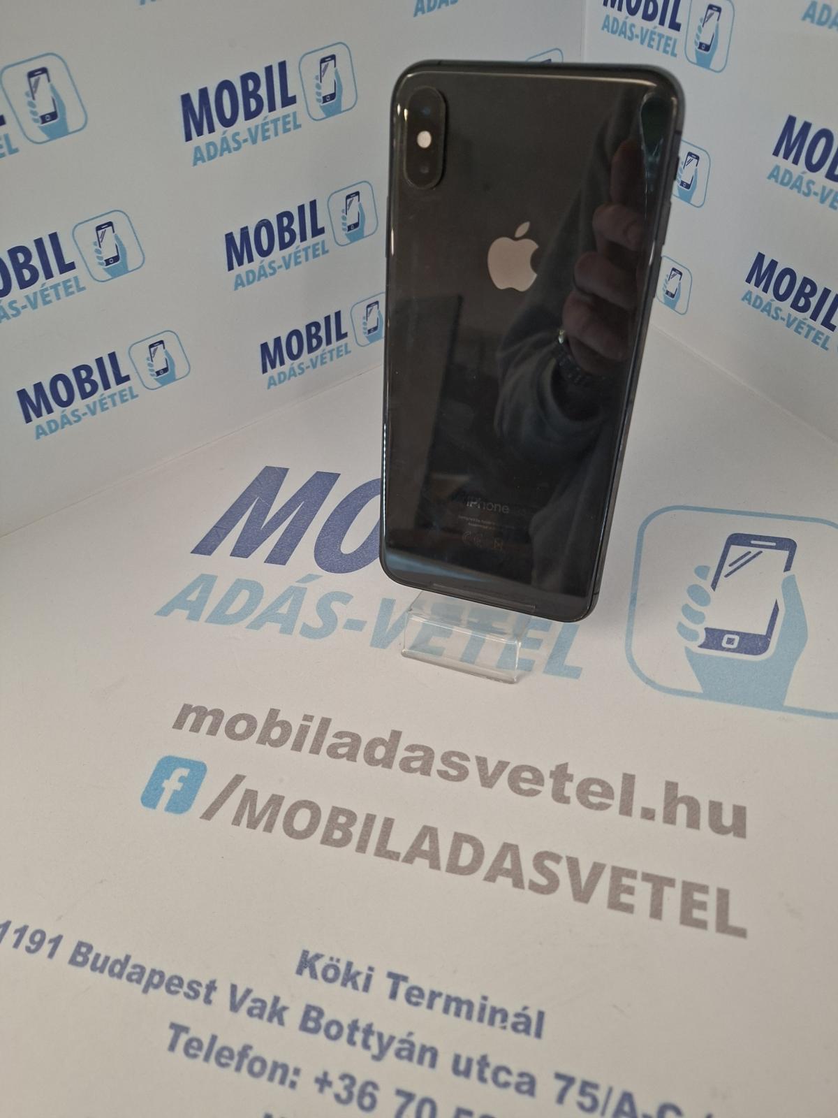 Apple iPhone XS Max Kártyafüggetlen 64 GB, 12 hó garancia
