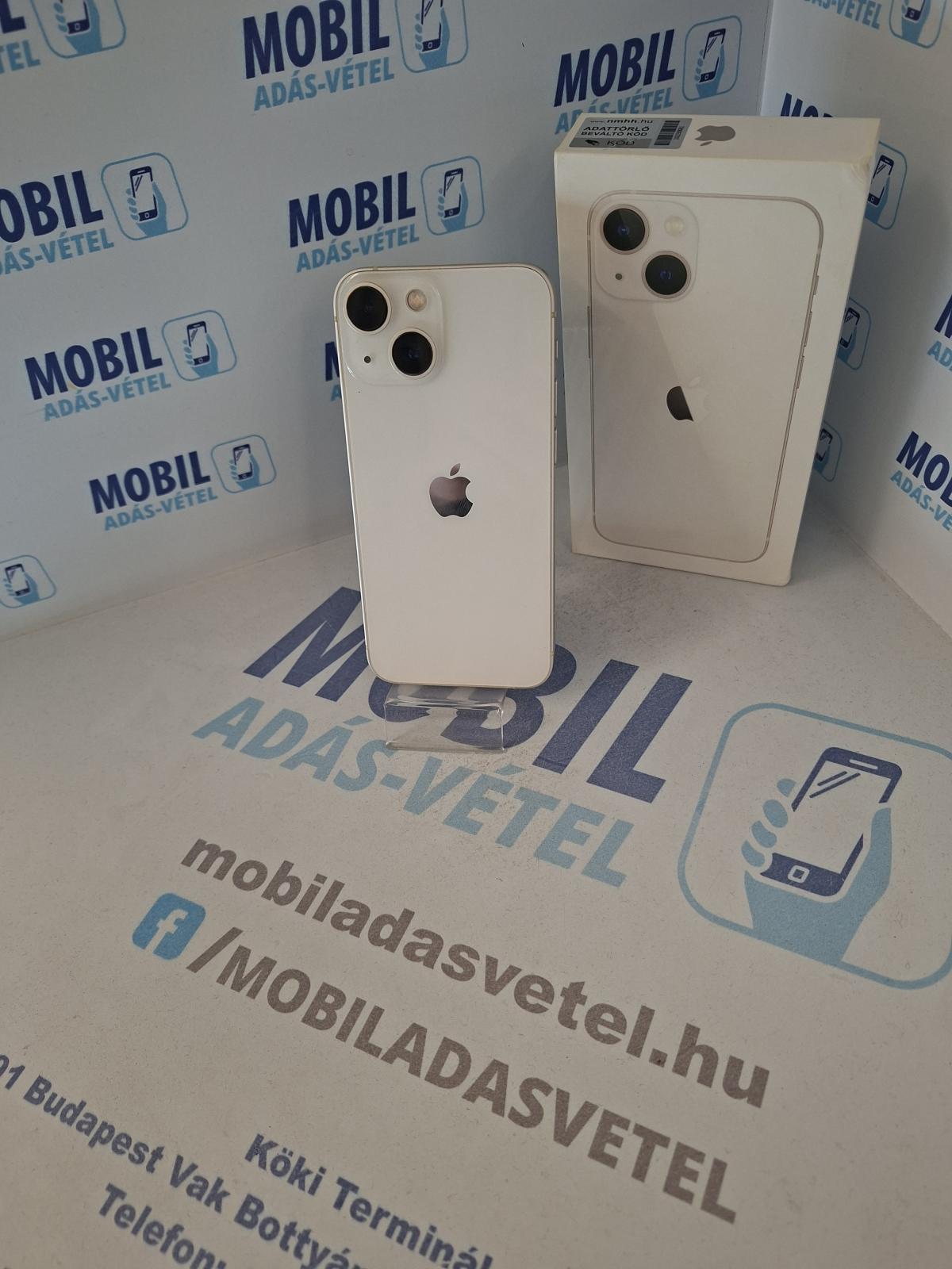 Apple iPhone 13 mini Kártyafüggetlen 128 GB, 12 hó garancia