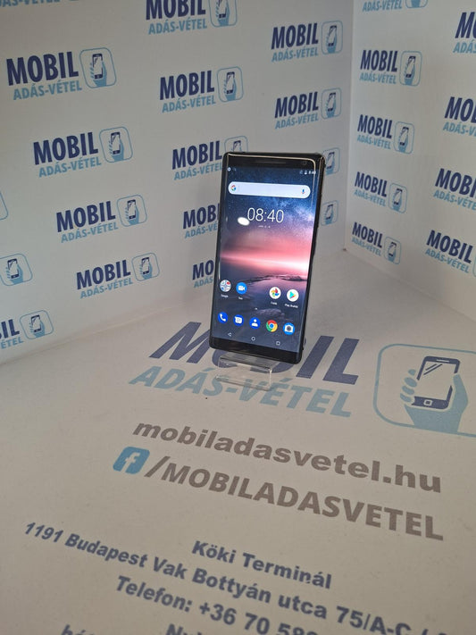 Nokia 8 Sirocco Kártyafüggetlen 128 GB, 12 hó garancia