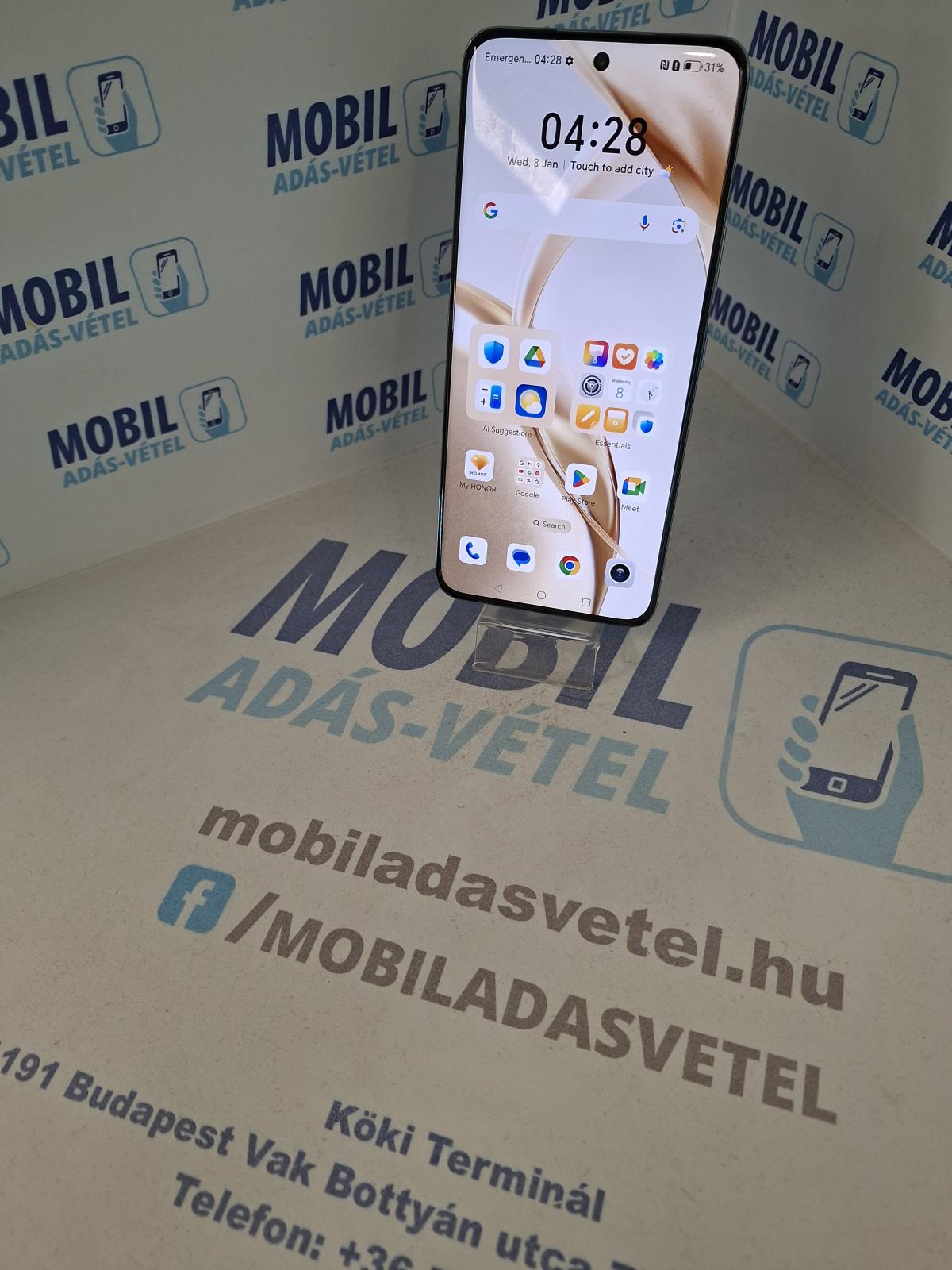 Honor 200 Kártyafüggetlen 256 GB 8 GB Ram, 12 hó garancia