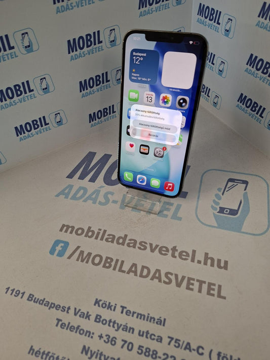 Apple iPhone 12 Pro Max Kártyafüggetlen 128 GB, 12 hó garancia