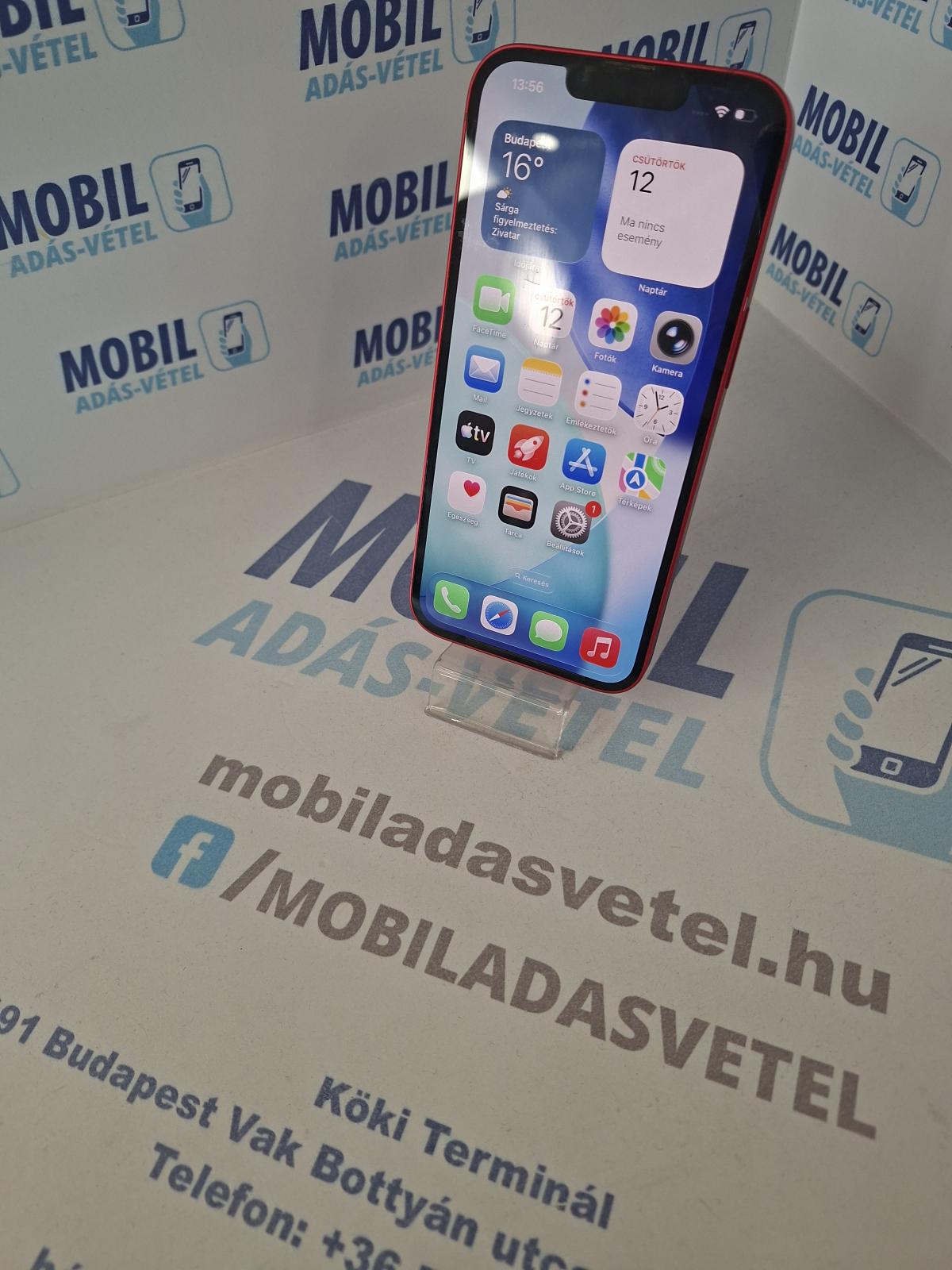 Apple iPhone 14 Vodafone 128 GB, 12 hó garancia