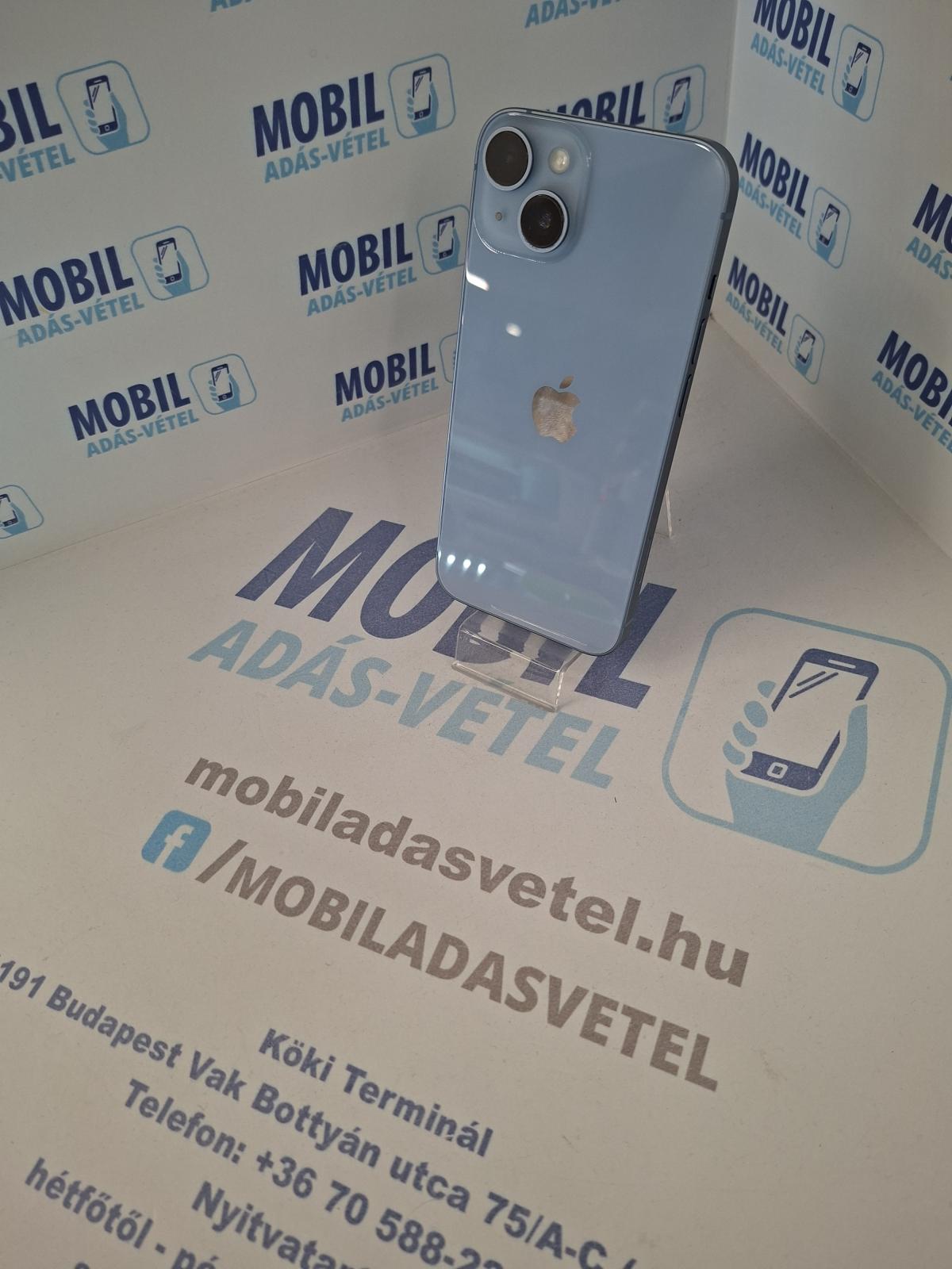 Apple iPhone 14 Kártyafüggetlen 128 GB, 12 hó garancia