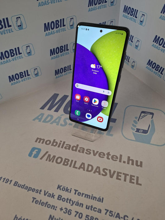 Samsung Galaxy A52 4G Kártyafüggetlen 128 GB 6 GB Ram, 12 hó garancia