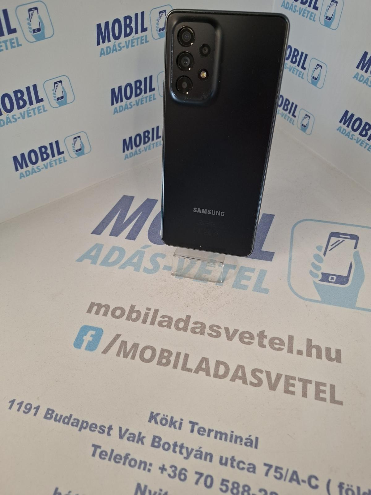 Samsung Galaxy A53 5G Kártyafüggetlen 128 GB 6 GB Ram, 12 hó garancia