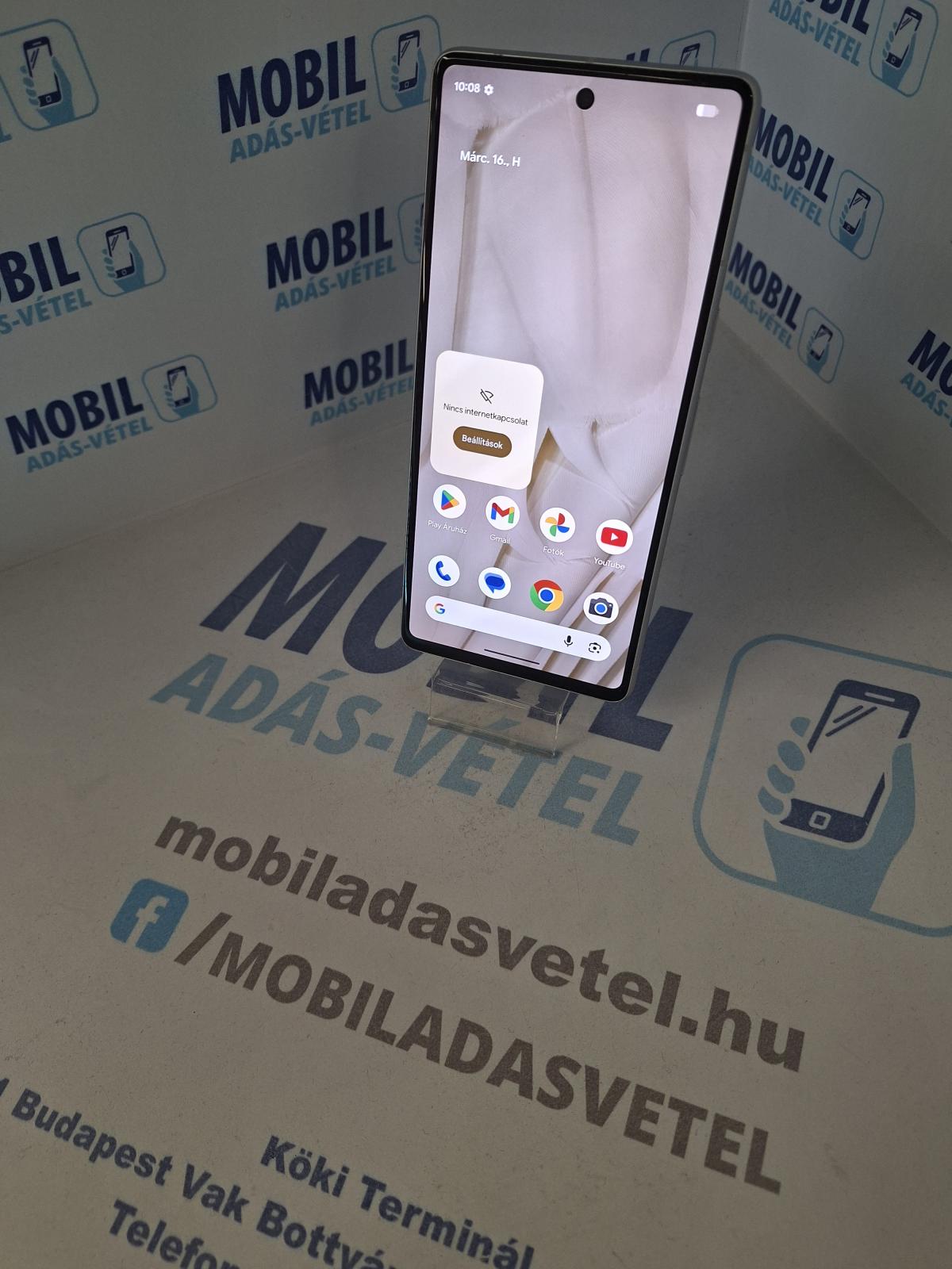 Google Pixel 7 Kártyafüggetlen 128 GB, 12 hó garancia