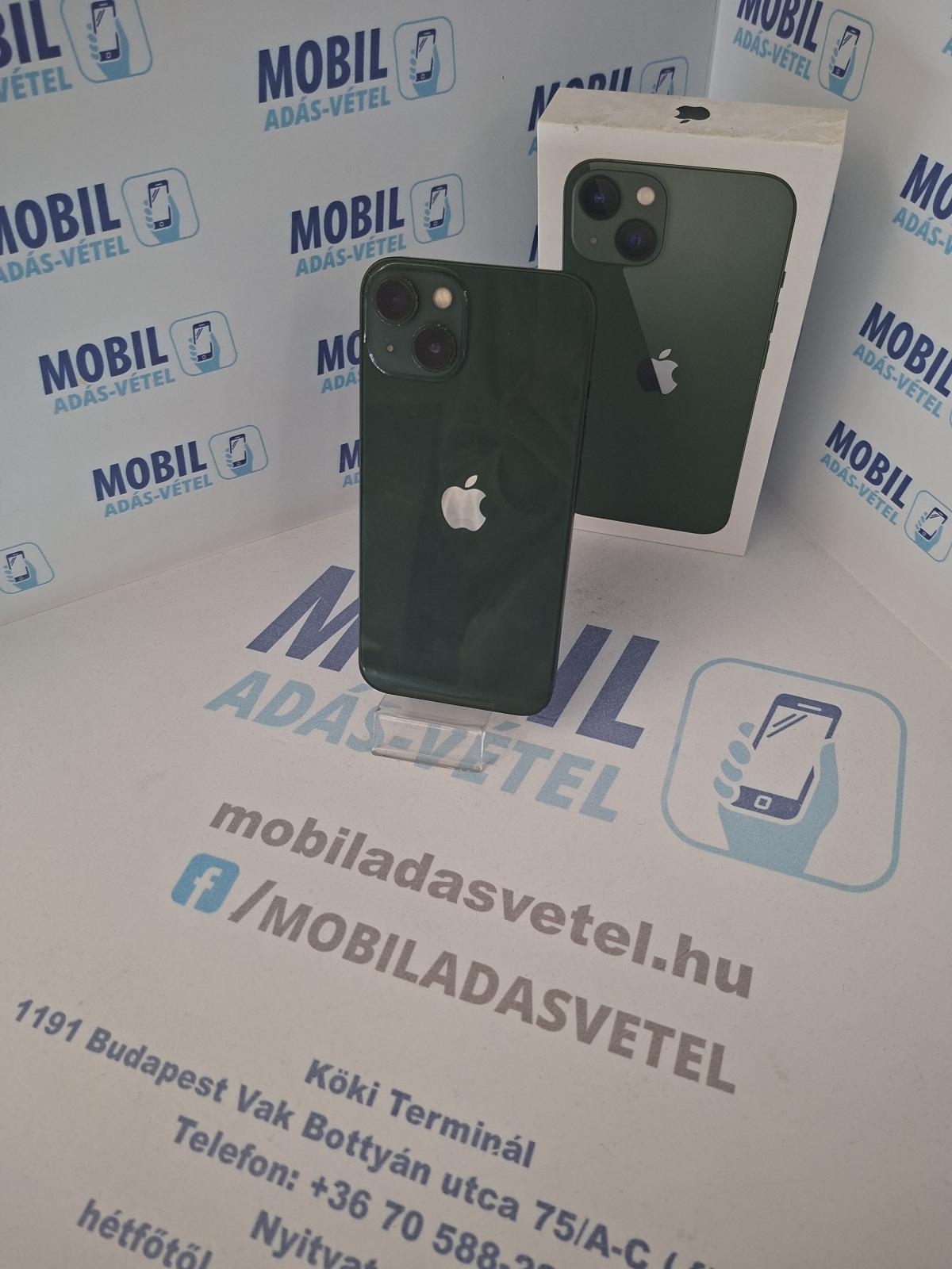 Apple iPhone 13 Kártyafüggetlen 256 GB, 12 hó garancia