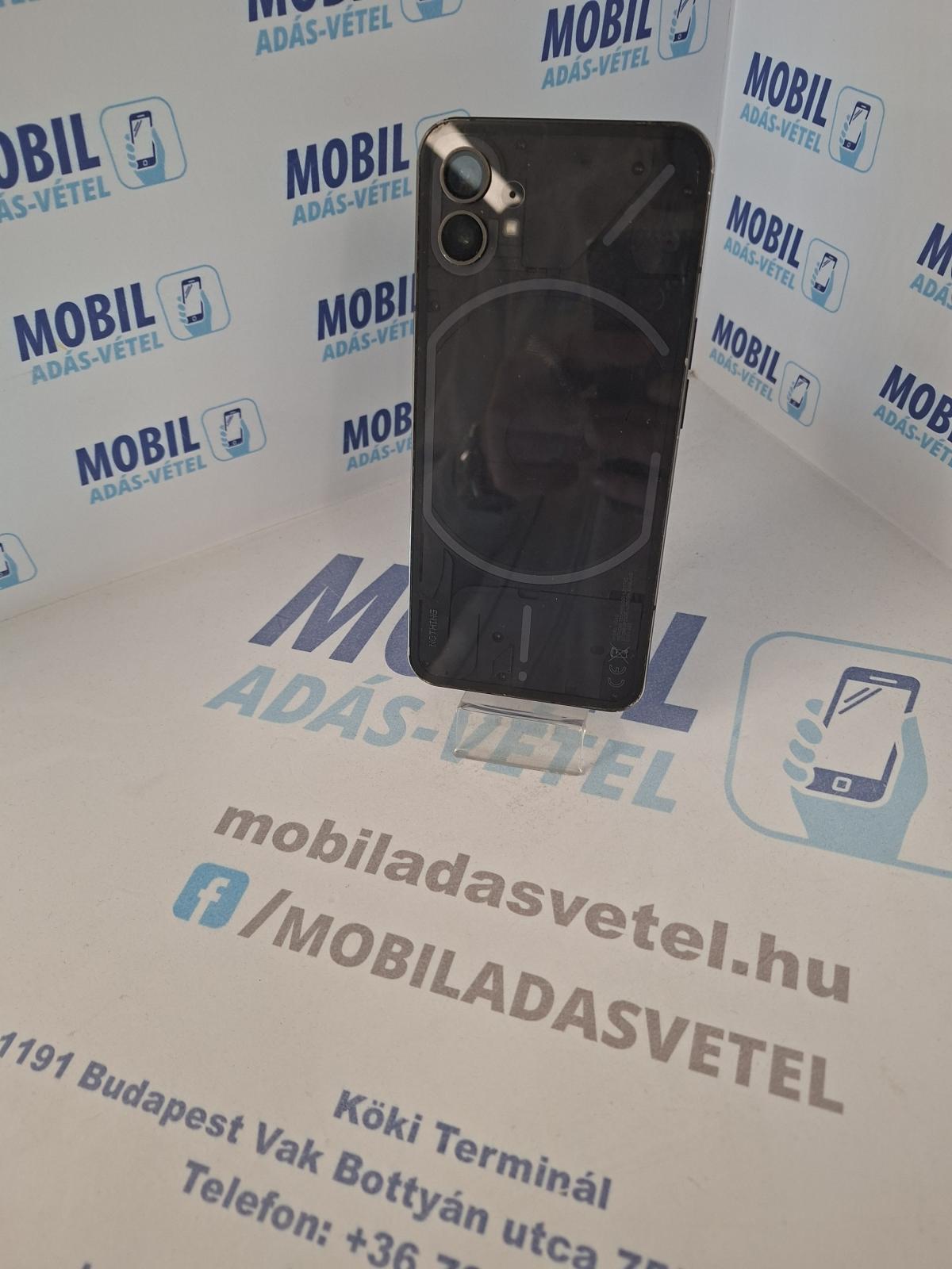 Nothing phone (1) Kártyafüggetlen 128 GB, 12 hó garancia