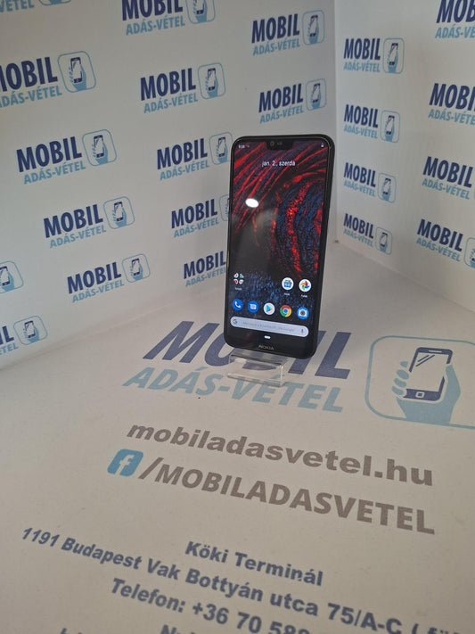 Nokia 6.1 Plus Kártyafüggetlen 64 GB, 12 hó garancia