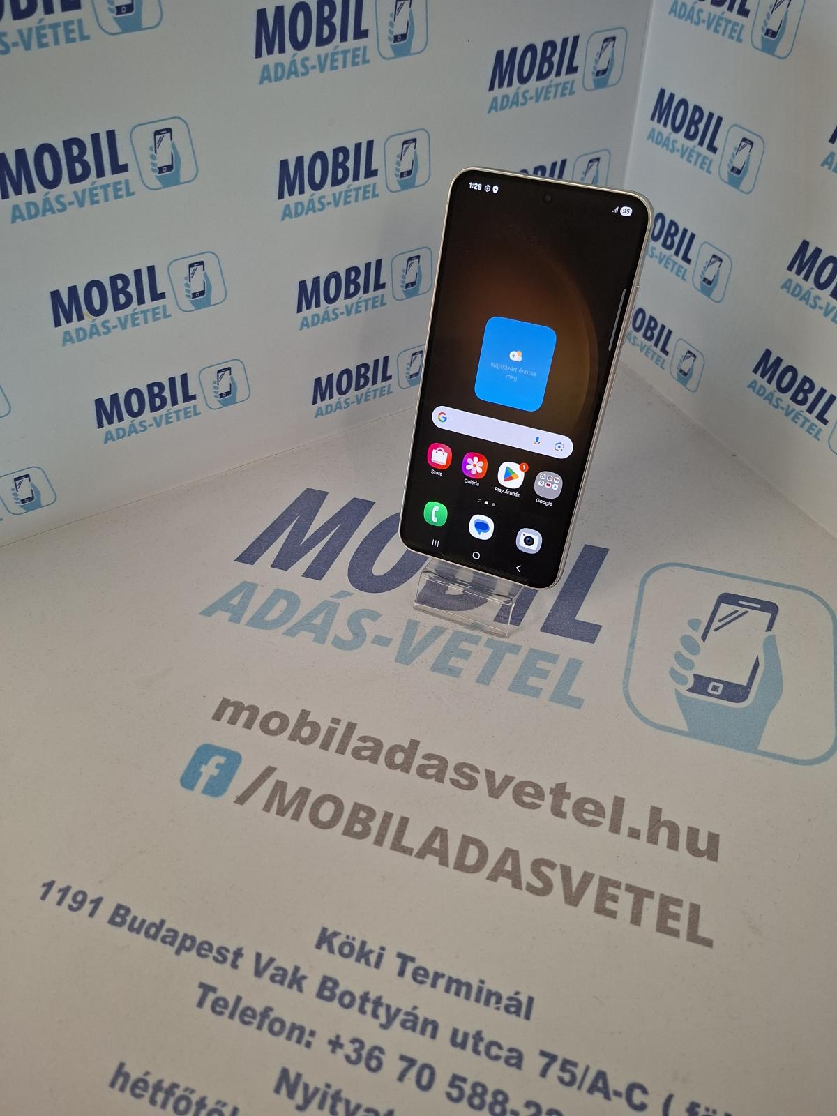 Samsung Galaxy S23 Kártyafüggetlen 256 GB 8 GB Ram, 12 hó garancia