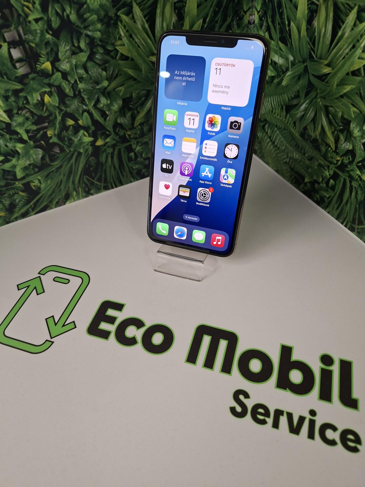 Apple iPhone XS Max Kártyafüggetlen 64 GB, 12 hó garancia