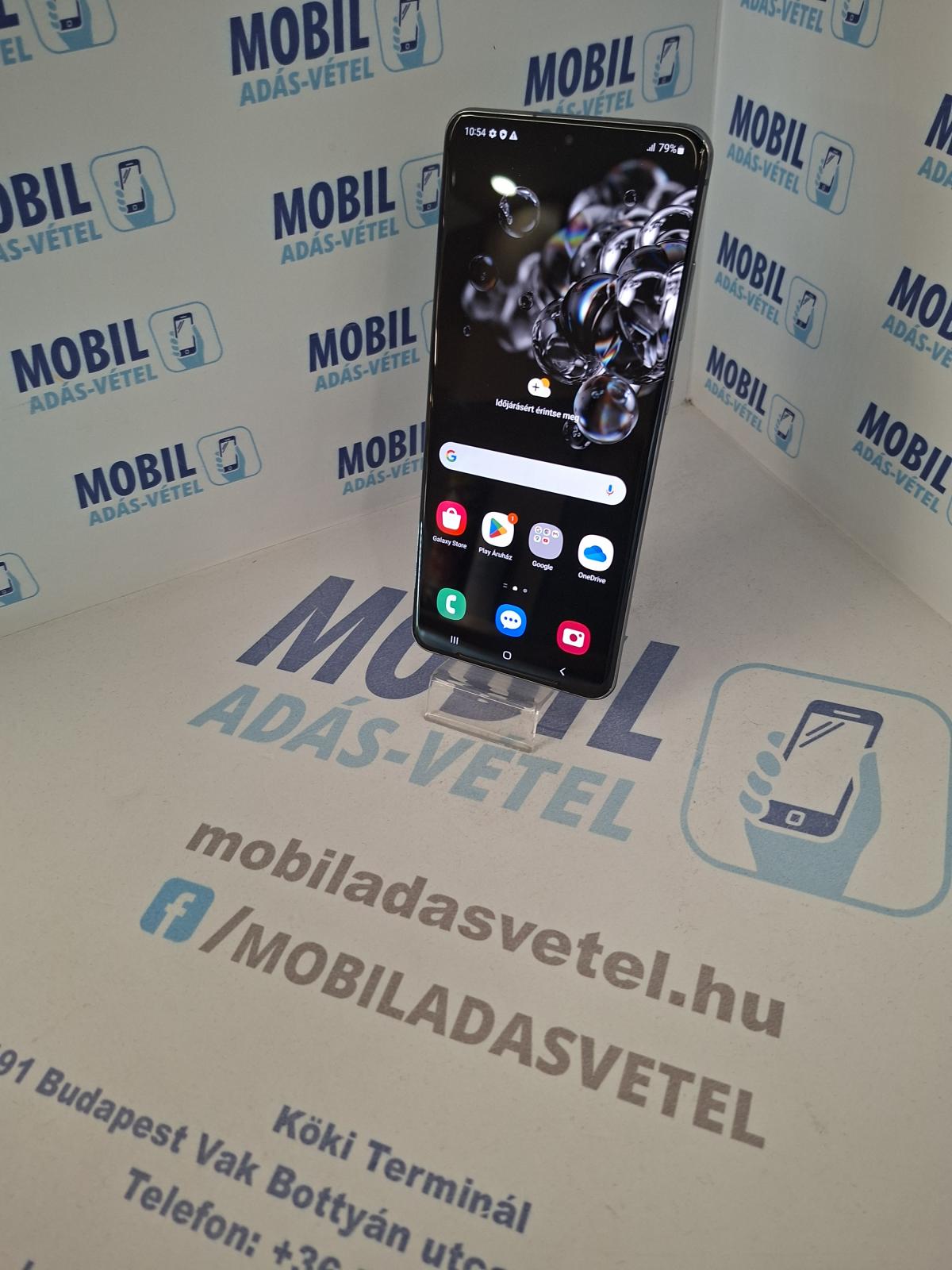 Samsung Galaxy S20 Ultra 5G Kártyafüggetlen 128 GB, 12 hó garancia