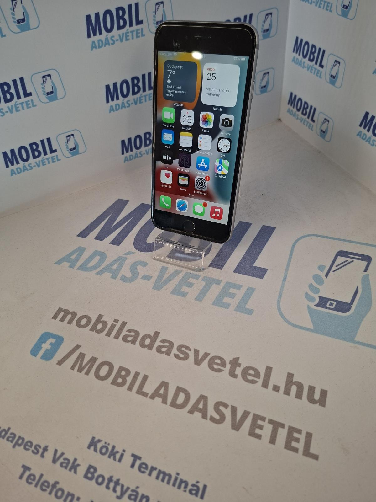 Apple iPhone 6s Kártyafüggetlen 16 GB, 12 hó garancia