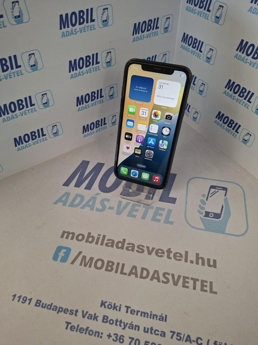 Apple iPhone 11 Kártyafüggetlen 256 GB, 12 hó garancia