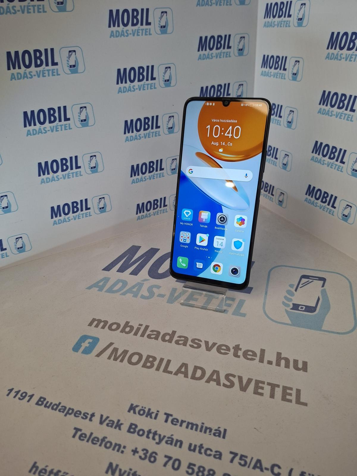 Honor X7 Kártyafüggetlen 128 GB, 12 hó garancia
