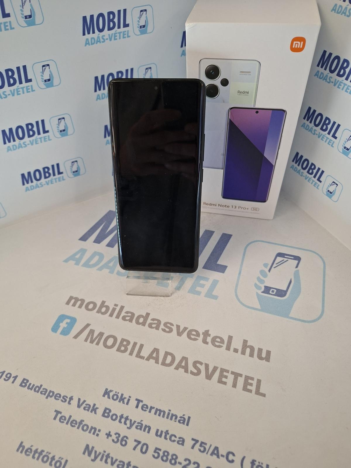 Xiaomi Redmi Note 13 Pro+ Kártyafüggetlen 512 GB 12 GB Ram, 12 hó garancia
