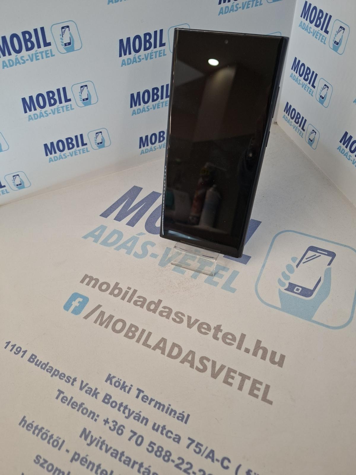 Samsung Galaxy S22 Ultra 5G Kártyafüggetlen 256 GB 12 GB Ram, 12 hó garancia