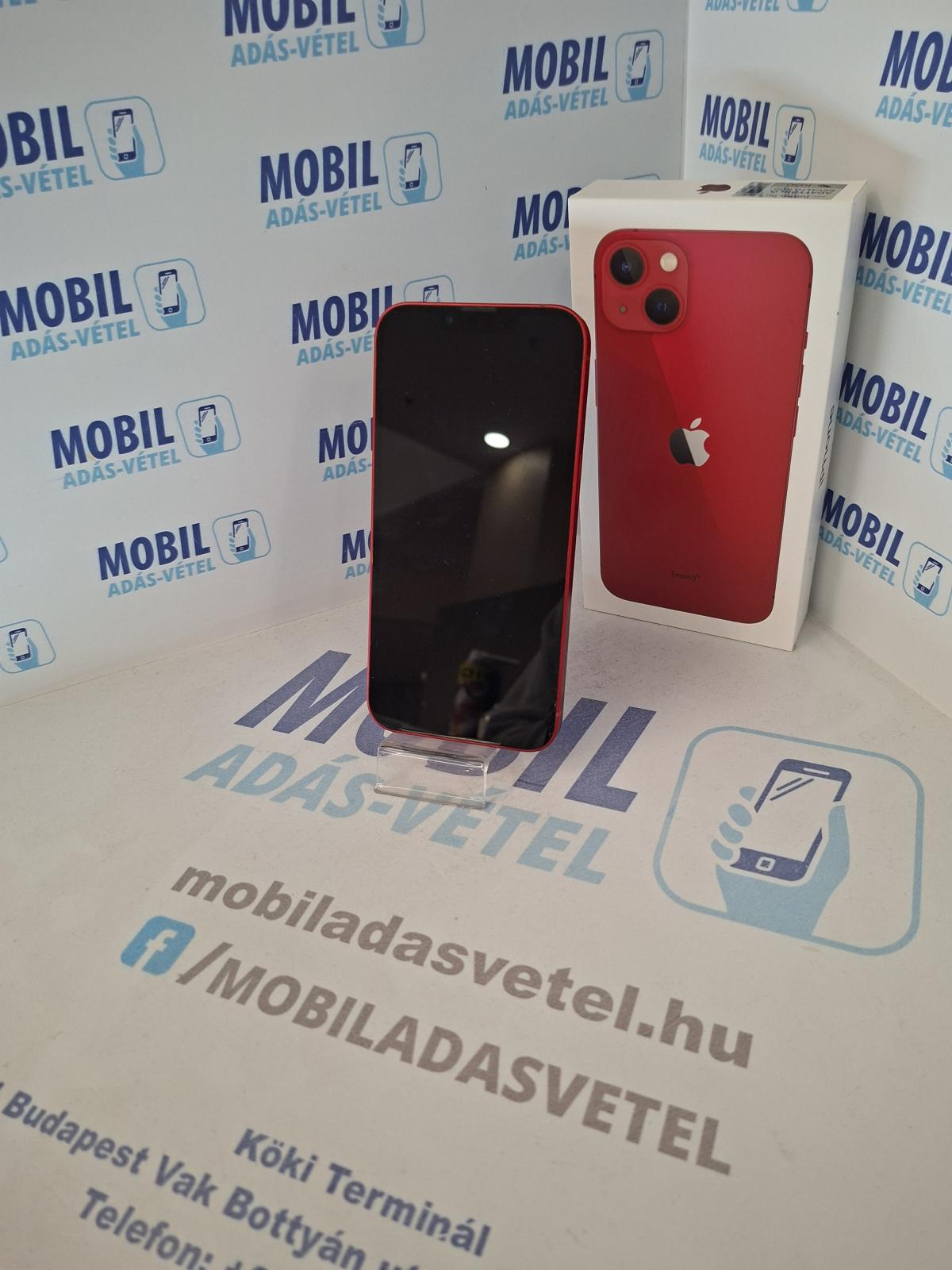 Apple iPhone 13 Kártyafüggetlen 128 GB, 12 hó garancia