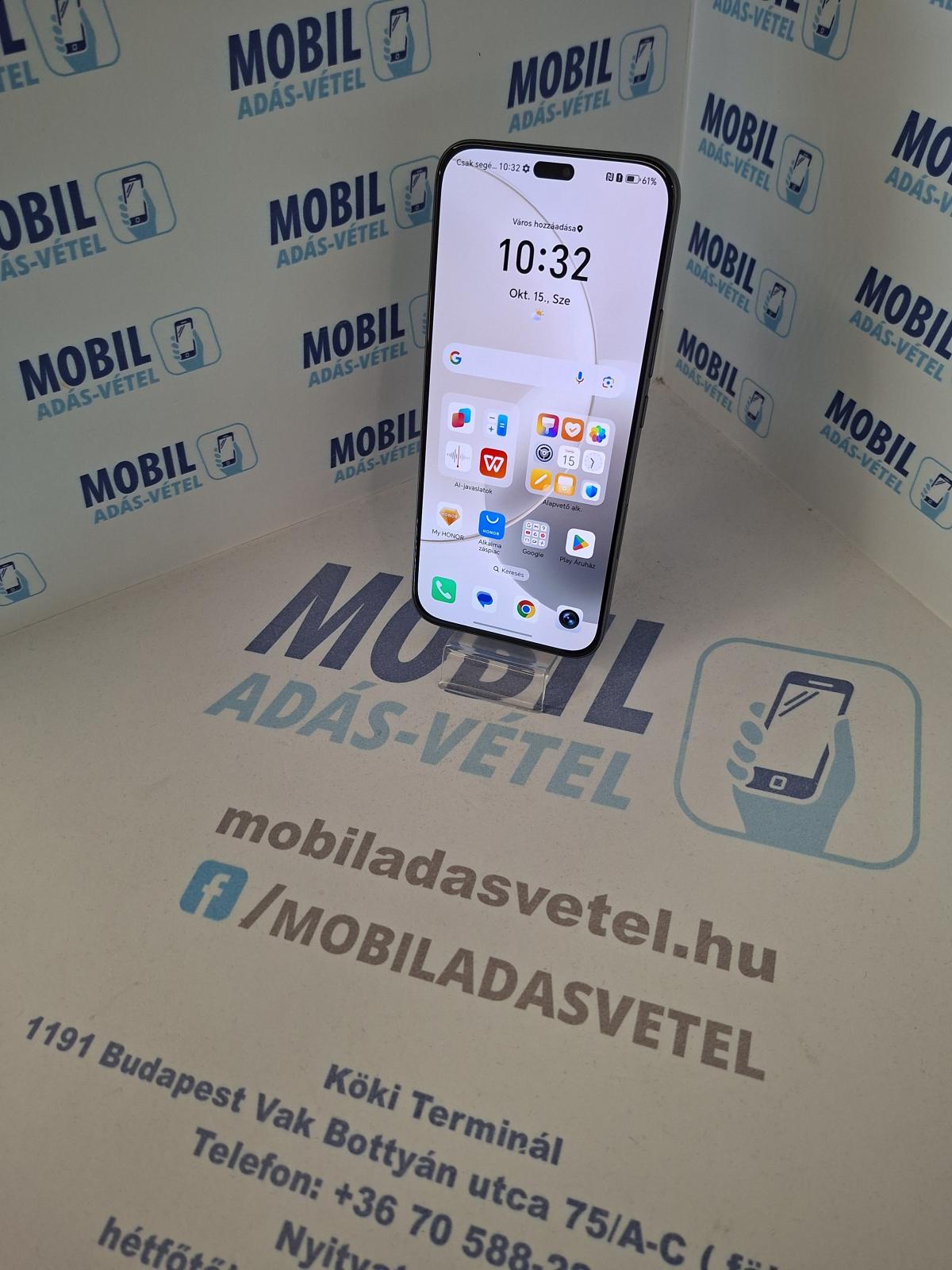 Honor 400 Lite Kártyafüggetlen 256 GB, 12 hó garancia