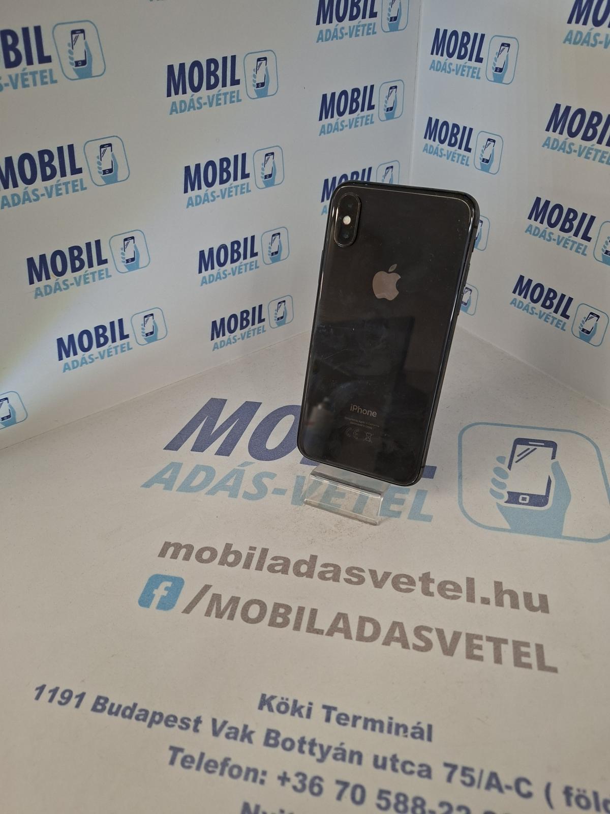 Apple iPhone X Kártyafüggetlen 64 GB, 12 hó garancia