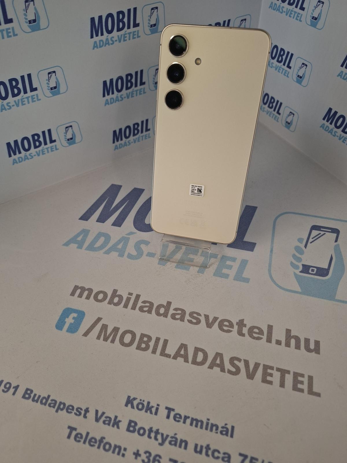 Samsung Galaxy S24 Kártyafüggetlen 128 GB 8 GB Ram, 12 hó garancia