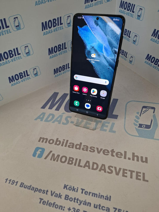 Samsung Galaxy S21+ 5G Kártyafüggetlen 128 GB 8 GB Ram, 12 hó garancia