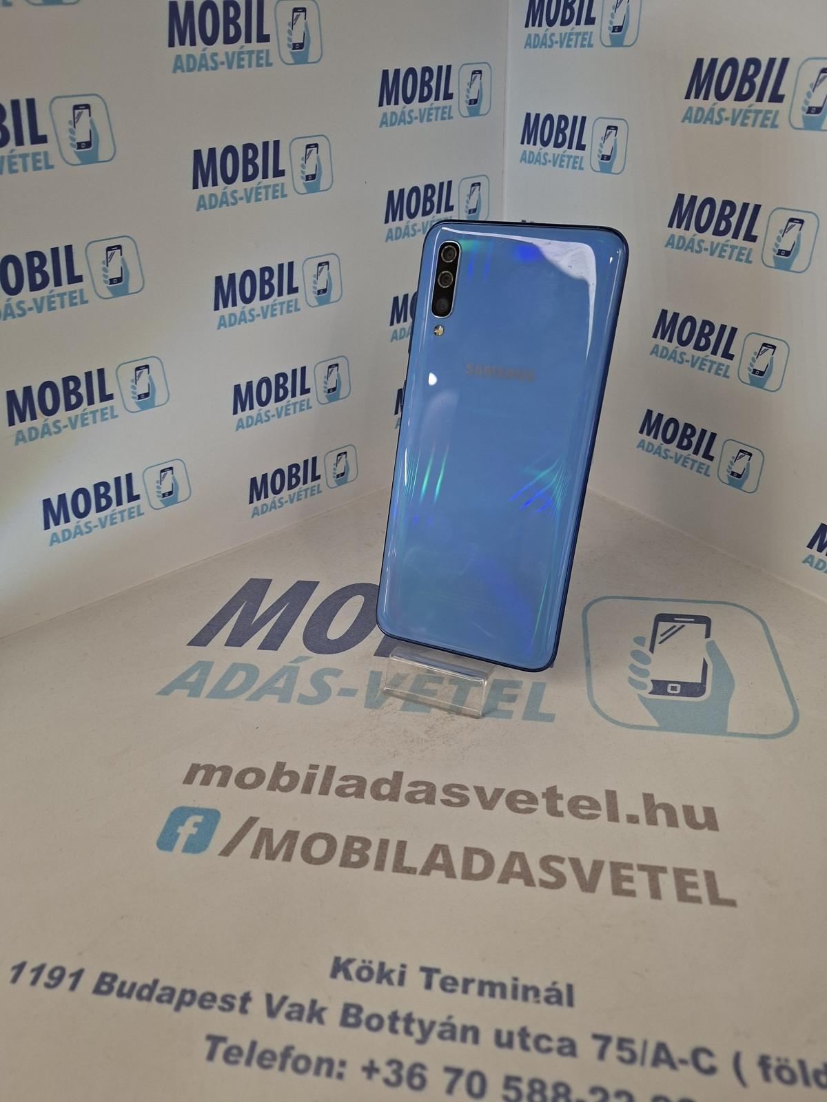 Samsung Galaxy A70 Kártyafüggetlen 128 GB, 12 hó garancia
