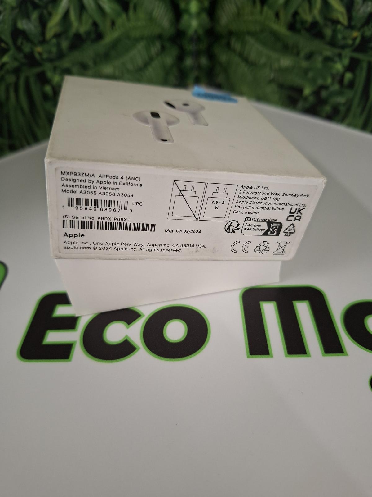 Apple Airpods 4 ANC Bluetooth 1 GB, 12 hó garancia