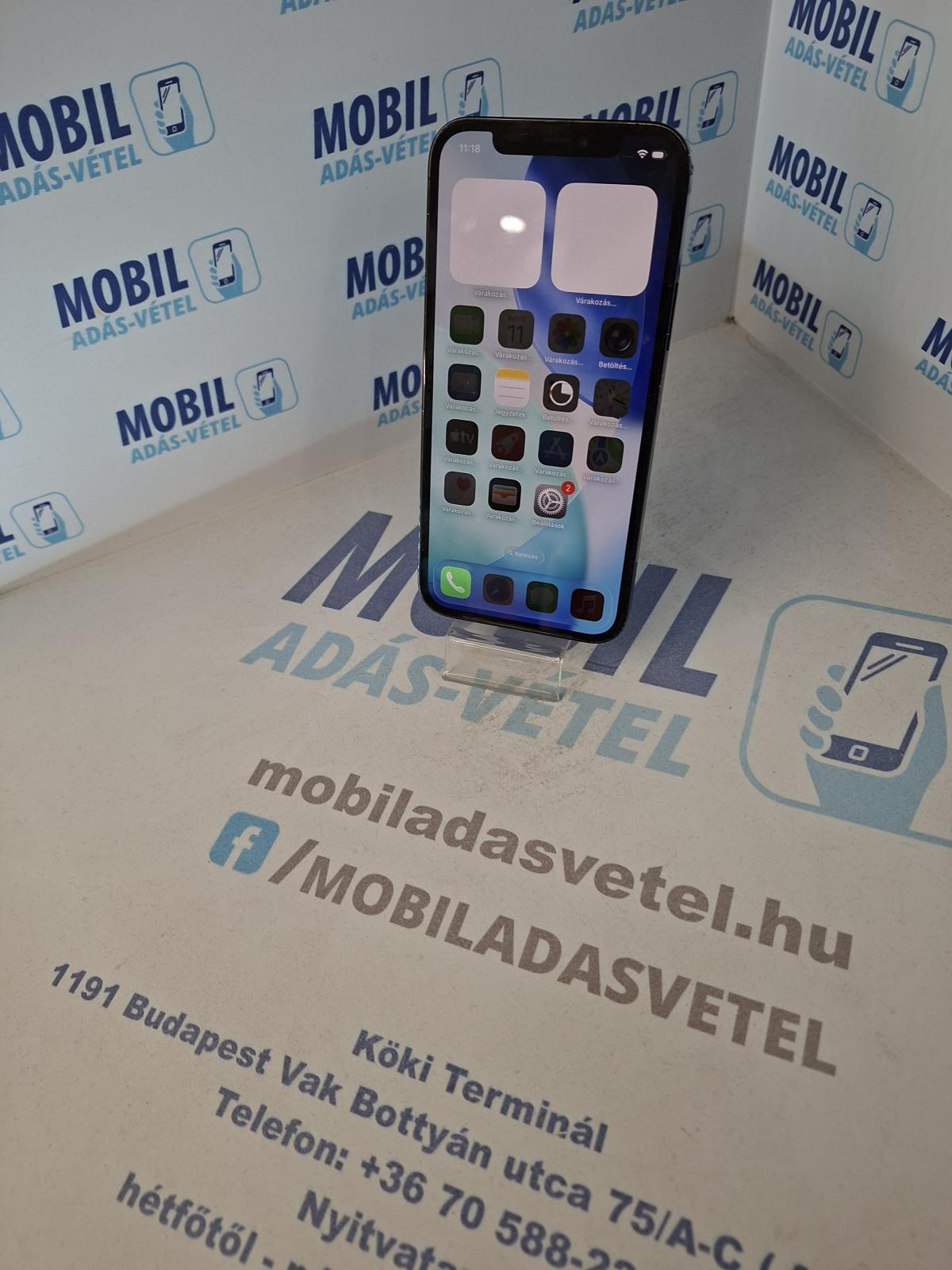 Apple iPhone 12 Pro Kártyafüggetlen 128 GB, 12 hó garancia
