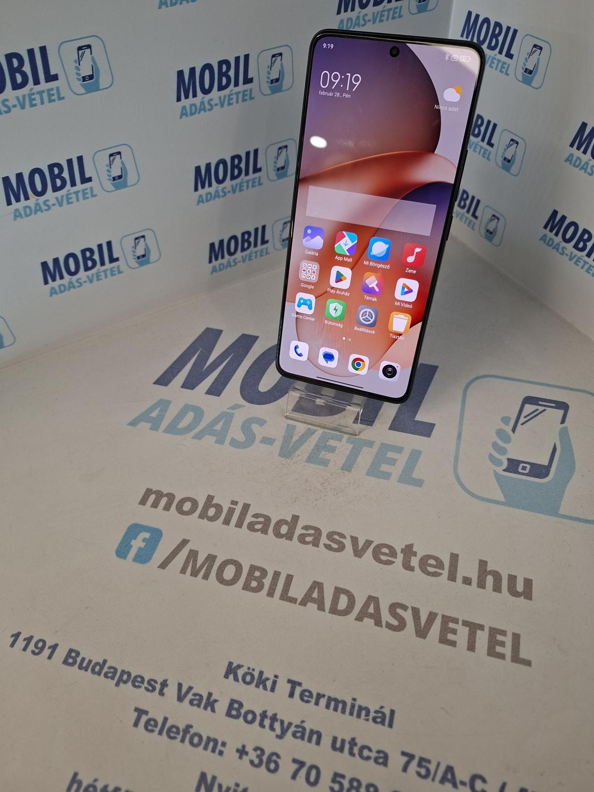 Xiaomi Redmi Note 13 Pro 5G (2024) Kártyafüggetlen 256 GB, 12 hó garancia
