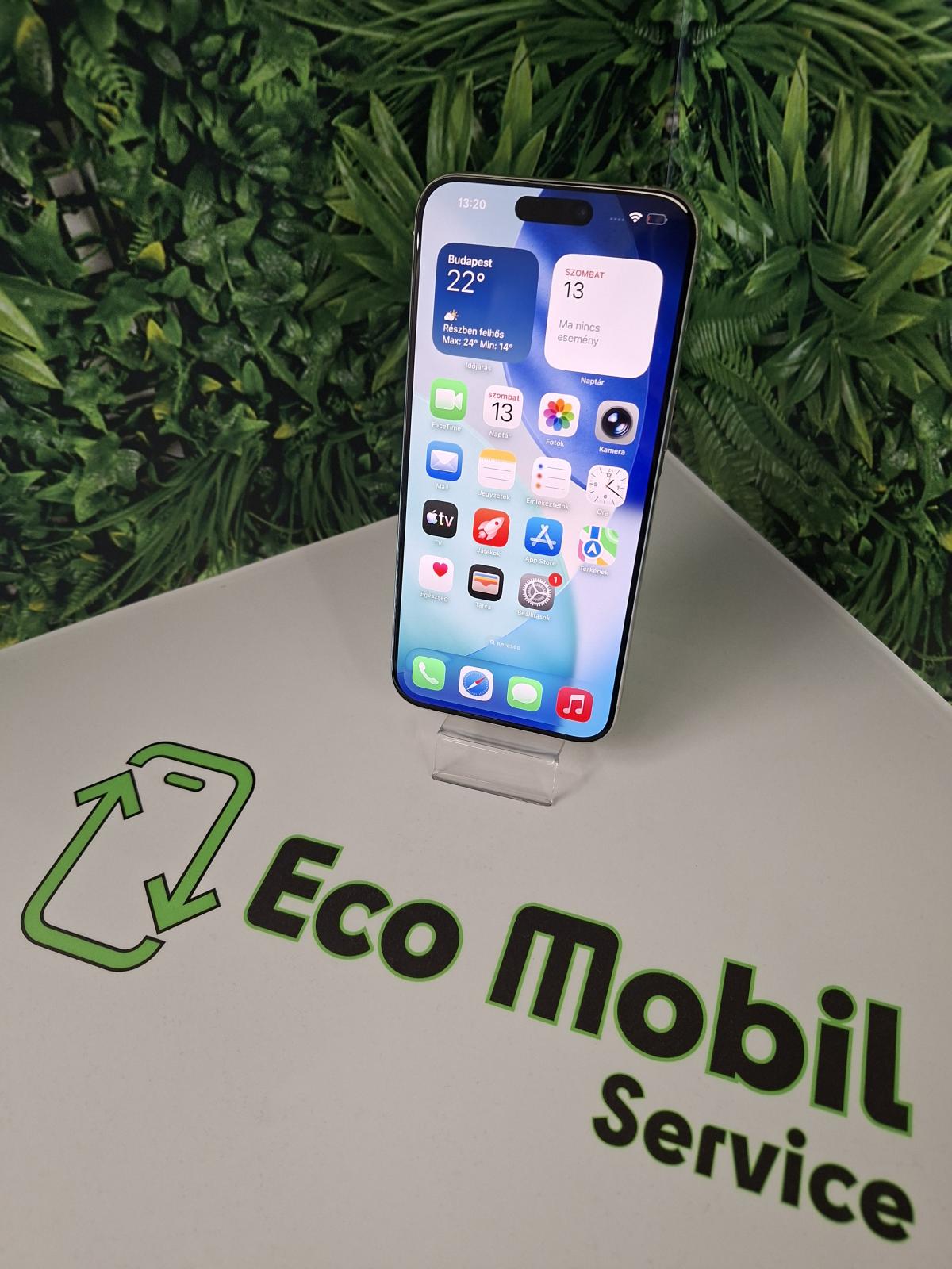 Apple iPhone 15 Pro Max Kártyafüggetlen 1024 GB, 12 hó garancia