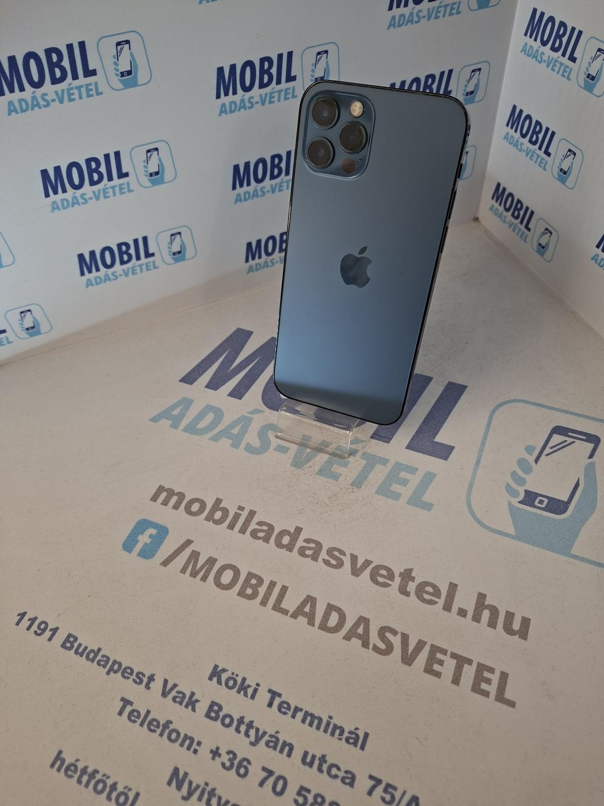 Apple iPhone 12 Pro Kártyafüggetlen 128 GB, 12 hó garancia