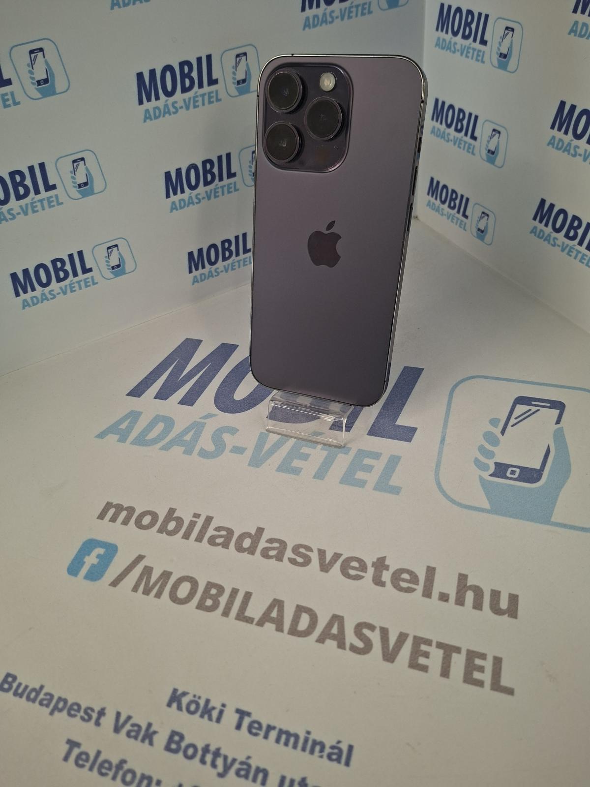 Apple iPhone 14 Pro Kártyafüggetlen 256 GB, 12 hó garancia