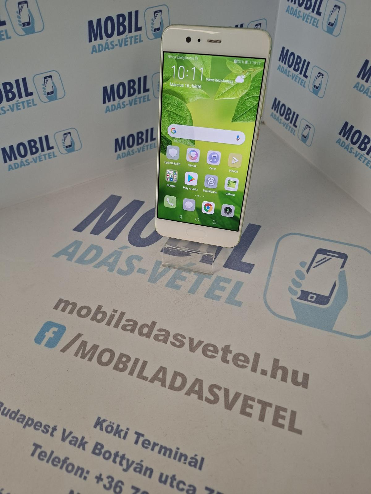 Huawei P10 Kártyafüggetlen 64 GB, 12 hó garancia