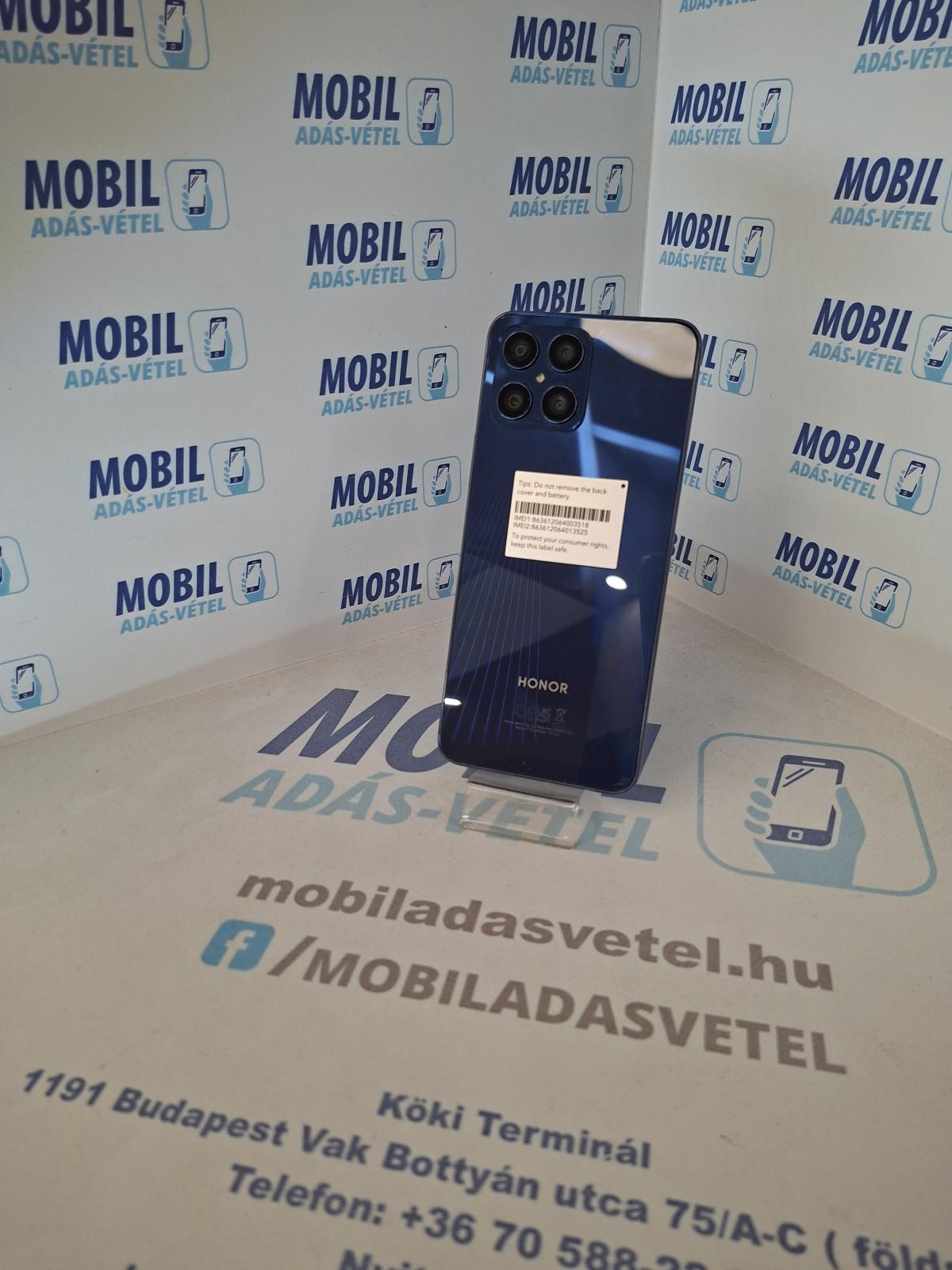 Honor X8 Kártyafüggetlen 128 GB, 12 hó garancia